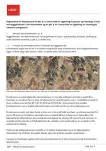 Flyfoto som viser eiendom og omgivelsene i Viken, med markerte områder for planlagt garasje og vinterhage.