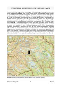 Et kart over Vang kommune som viser elveløpet og plasseringa av Føssaberge kraftverk.