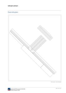 Oversiktsplan (etasjeplan) som viser romfordeling og bygningens layout.