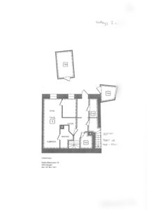 Etasjeplan for underetasjen som viser romfordeling (stue, skur, kjøkken, entre, bad/WC) og plassering av tekniske rom (TS1-4).