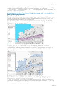 Bildet viser to kart som illustrerer geologiske forhold (skred og ras) i et område, basert på data fra NVE og KPA.