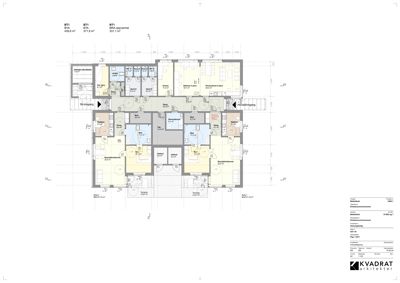 Etasjeplan (BT1) som viser romfordeling, arealer og funksjoner i et bygg.