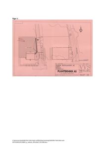 Situasjonsplan som viser tomt, bygningers plassering, veier og omgivelsene.