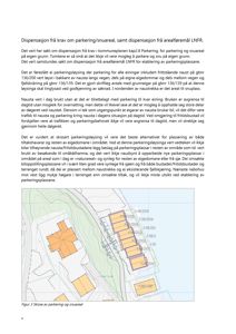 Situasjonsplan som viser tomtedeling, plassering av bygninger (hus) og foreslått parkeringsløsning med snuplass.