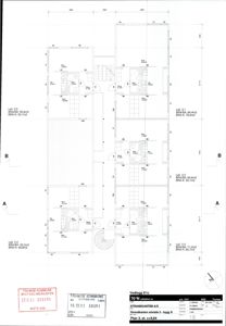 Etasjeplan (1. etasje) med romfordeling, mål og arealopplysninger.