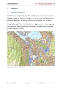 Kart som viser eiendommens beliggenhet i Bergen kommune, med adresse Løbergsvien 31A og nærliggende Danmarks plass.