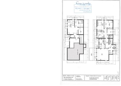 Plantegning som viser romfordeling og etasjeplan for en bygning.