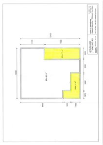 Etasjeplan (BRA) med romareal og dimensjoner