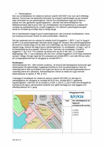 Kartutsnitt som viser tomtedeling og arealbruk for området B/F/K16, inkludert rekkfølgekrav for ulike tomtene.