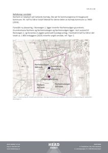 Kart som viser geografisk plassering av Norheim og foreslått ny plassering i Norevegen 2, med innbyggertall og grunnkretser.