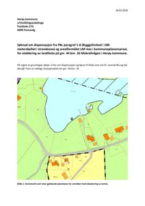 Kartutsnitt som viser gjeldende planstatus for området med lokaliserings av tomta