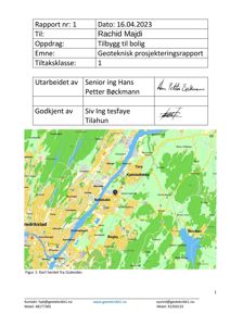 Et kart over et område i Oslo (Sellebakk, Torp, Bugby) med en markør som indikerer en spesifikk lokasjon.