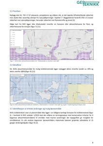 Kart over NVEs flom- og kvikkleiresoneområder med markert tiltakssted.