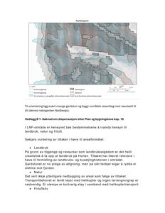 Kart med arealplanlegging og kommunegrenser