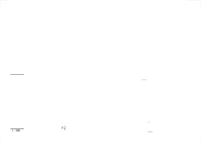 Byggemeldingstegning som viser to snitt (Snitt 1 og Snitt 2) av en bolig, inkludert detaljer for kjøkkenbenk og vindu.