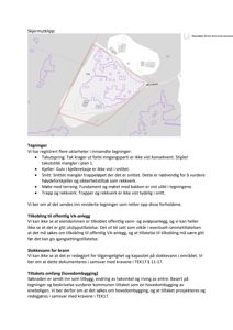 Situasjonsplan (tomtekart) som viser eiendomsområde, bygninger og vegnett.