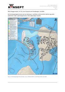 Kart over kvartærgeologiske forhold (granitt, løsmasser) i området, med markering av tilsiktsområde.