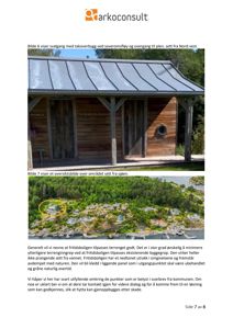 Bildet inneholder to fotografier av en hytte (Bilde 6 og Bilde 7) med tilhørende tekstbeskrivelser og sidefot.