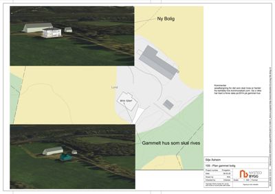 Fotografi av eksisterende eller planlagt bygning