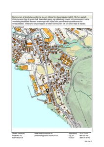Oversiktskart (situasjonskart) som viser bygningsplassering, veier og terreng i et område i Ulstein kommune.