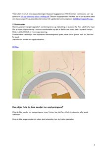 Situasjonsplan som viser eiendomsgrenser, vei og bygningssilhuett.