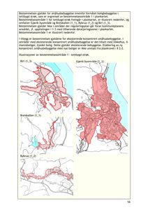 Kart som viser bestemmelsesområder for småhusbebyggelse i tettbygd strøk, inkludert Biribymåra, Breiskallen, Bybrua og Gjøvik byområde.