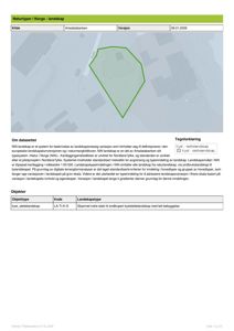 Kart over et område med en markert polygon for 'kyst_slette/landskap' basert på NIN (Natur i Norge) datasettet.