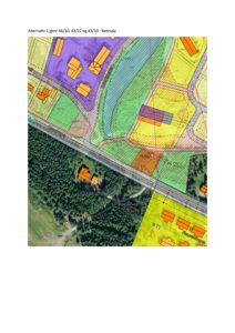 Situasjonsplan som viser tomtens plassering i forhold til nabolag, veier (Blomsteråsen, Fugleåsen) og vann (Vann 1).