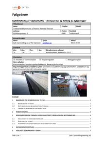 Fotografi av en kai og flytebrygge i Tvedestrand kommune.