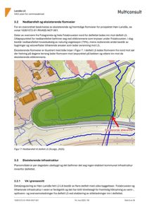 Kart som viser nedbørsfeltet for delfelt L5, inkludert vassdrag og infrastruktur.