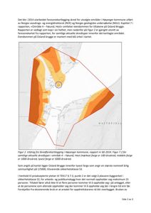 Et utdrag fra en faresonetekartlegging som viser skredfare (fargekodet) og eiendomsgrunnlinjer i Høyanger kommune.