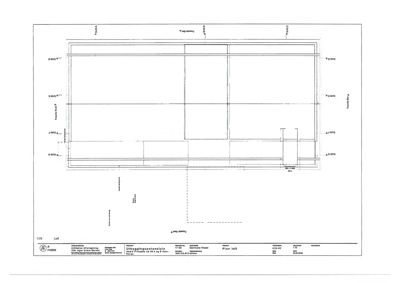 Etasjeplan (Loft) som viser romfordeling, veggposisjon og dimensjoner for en utbygging.