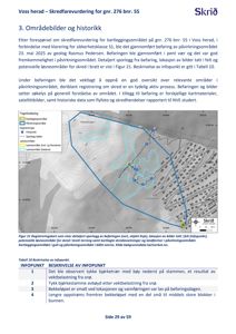Registreringskart som viser sporlogg fra befaring, lokasjon av bilder tatt i felt (infopunkter), og potensielle løseområder for skred i bratt terreng.
