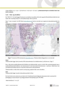 Kartutsnitt fra NVE Atlas som viser aktsomhetsområder for flom og skred i et gitt område.