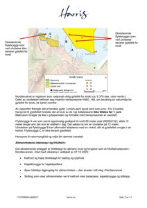 Kart over Nordåsvatnet som viser hensynssoner for gytefelt for torsk, eksisterende flytebrygger og planlagt utvidelse.