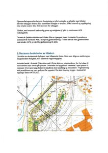 Situasjonsplan som viser planlagt utvidelse av Fylkesveien, ny fortau, overvannshåndtering og vegbelysning i Tingsakeråsen boligfelt.