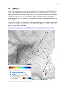 Et kart som viser geologiske data (InSAR-radar) for et område med navn som Burden og Aaldalsøylen.