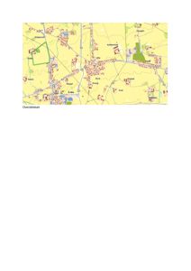 Oversiktskart over et område med flere steder, inkludert Stabu, Alstad, Lilla, Hoff og Kval. Kartet viser vegnett, bebyggelse og topografi.