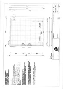 Plantegning med romfordeling og dimensjoner for etasjeplan.