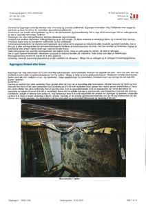 Fotografi av brannskader i kjelleren, inkludert røykskader og sot.