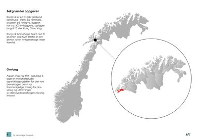 Kart over Norge med markert lokasjon for Kongsvik i Tjeldsund kommune.