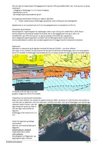 Situasjonsplan som viser eiendomsgranser, arealbruk (f.eks. sjø, vann, land), bygninger og merknader om flytebrygge.
