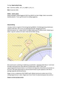 Situasjonsplan som viser eiendom 55/55 regulert til forretning/næring (BKB14), med angitte mål og nabotomter.