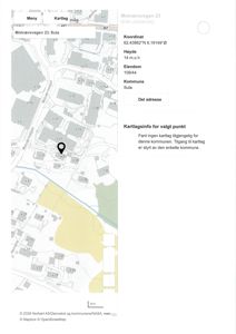 Kart over Molværsvegen 23 i Sula med adresseinfo og koordinater.