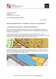 Dokumentet inneholder to kart som viser eiendommen og reguleringer (situasjonsplan og reguleringsplan).