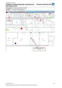 Etasjeplan (plantegning) som viser romfordeling, romnummer og funksjon (f.eks. WC, vaskerom, lager) for et bygg.