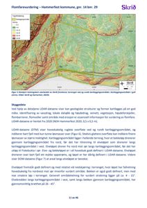 Et detaljert helningsskart (topografisk kart) som viser terrengform, høyder og elveløp i Hammerfest kommune.