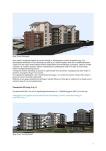 3D-visualisering av en bygning med tekstbeskrivelser under.