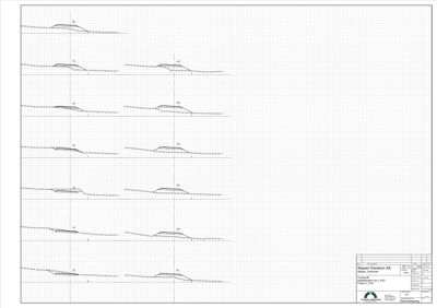 Etasjeplan eller situasjonsplan som viser romfordeling og bygningsplassering på et tomt.