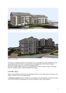 3D-visualisering av bygningens fasade og omgivelsene